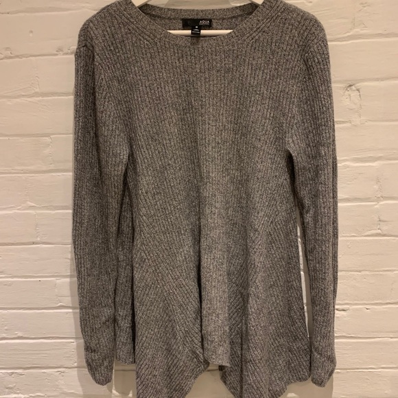 Aqua (bloomingdales) cashmere sweater - Picture 1 of 1
